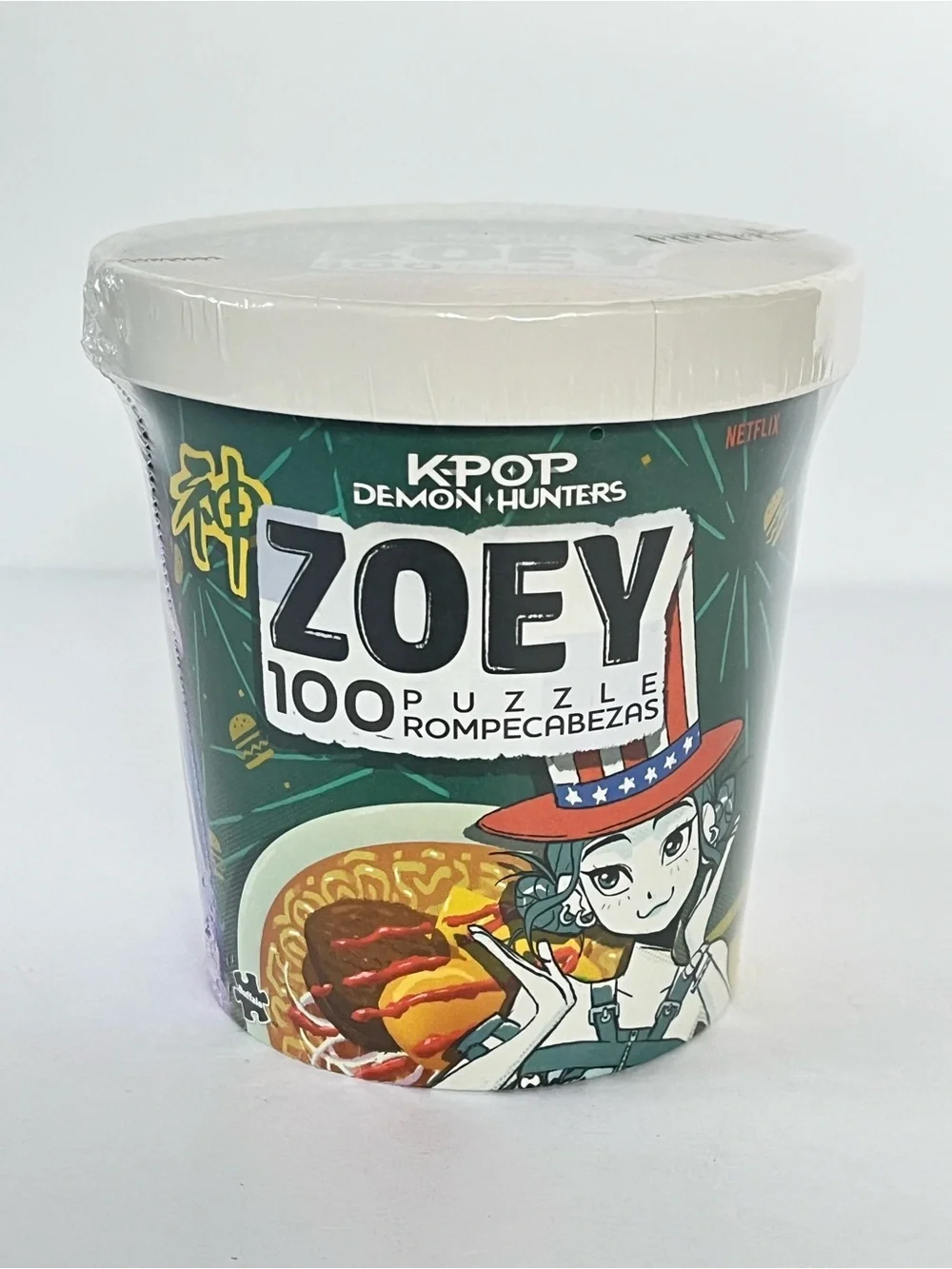 Novelty Jigsaw Puzzle 100 Piece Zoey K-Pop Demon Hunters Limited Edition